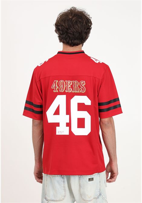 San Francisco NFL men's red short sleeve t-shirt Fanatics | 007Q-01DA-73-022BRIGHT CARDINAL/BLACK/BRIGHT C